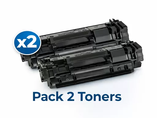 Pack 2 Toner Hp W1350A / 135A Negro Compatible